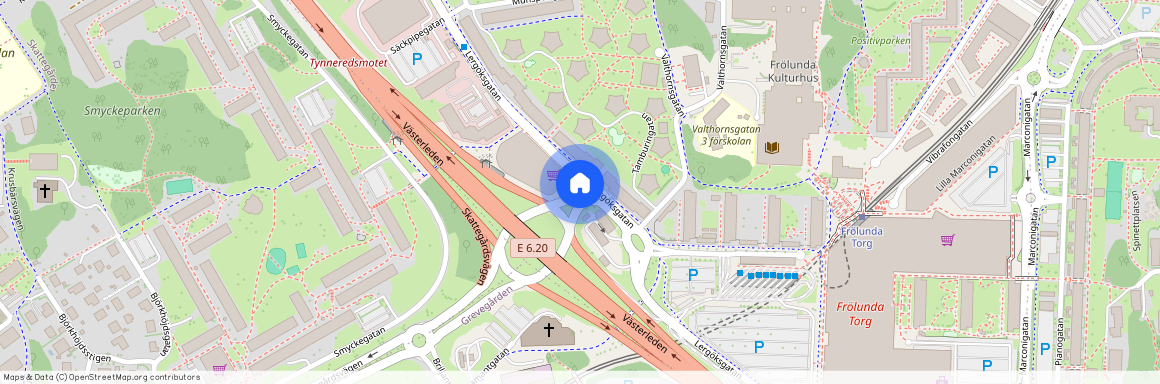 Lergöksgatan, Västra Frölunda