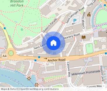 2 bed flat to rent in Deanery Road BS1 - Photo 1