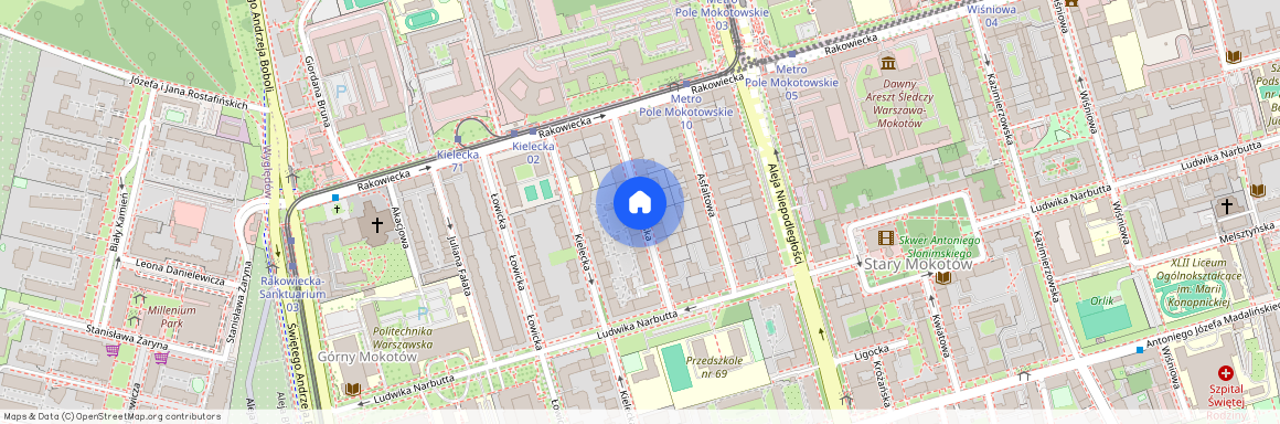 ul. Opoczyńska, Stary Mokotów, Mokotów, Warszawa, mazowieckie