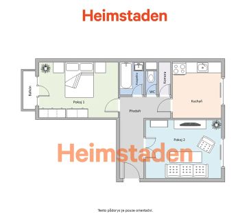 Pronájem bytu 2+1 57 m² - Photo 1