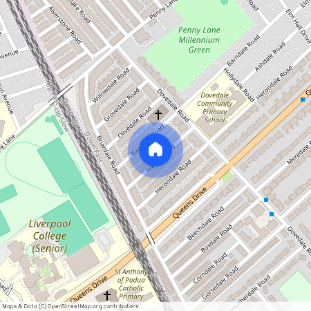 Ivydale Road, Mossley Hill, Liverpool, Merseyside, L18