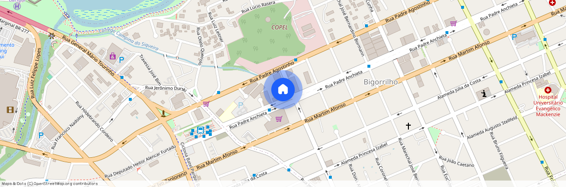 Rua Padre Anchieta, 2540, Bigorrilho - Curitiba - PR