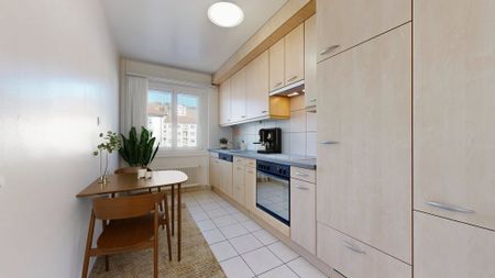 Charmant appartement lumineux de 2 pièces avec cuisine équipée - Photo 3