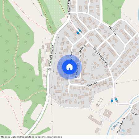 ul. Podleśna, Czarne, Jelenia Góra, dolnośląskie