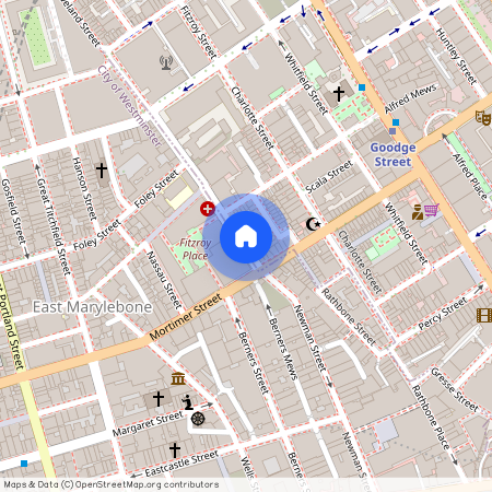 Cleveland Street, London W1T 4HY