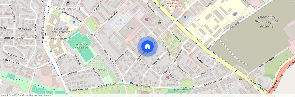 Prinz-Rupprecht-Straße, 93053, Prinz-Rupprecht-Straße    Regensburg