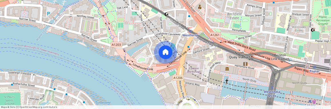 Milligan Street, Canary Wharf, E14