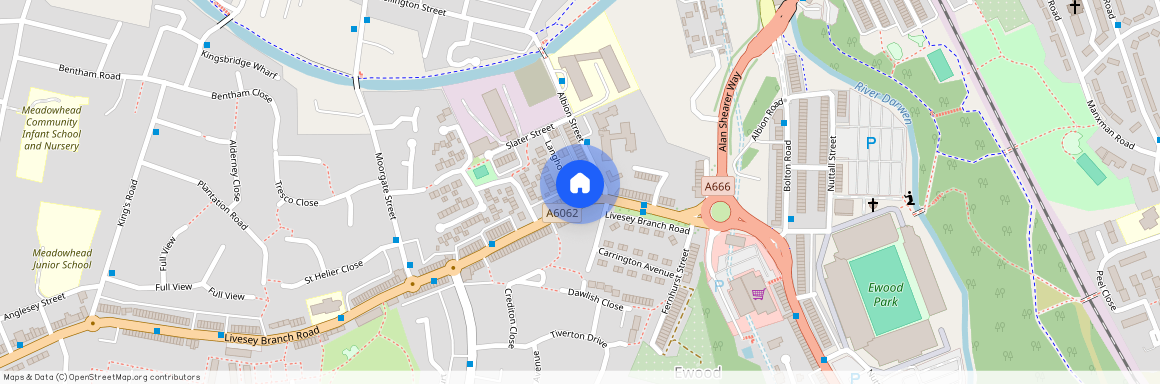 Livesey Branch Road, Blackburn, BB2