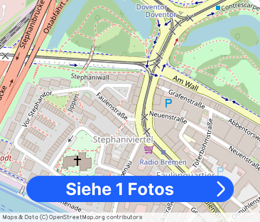 WG Zimmer mit Balkon in der Stadtmitte (3 Zimmer Wohnung 3er WG) !!! - Foto 1