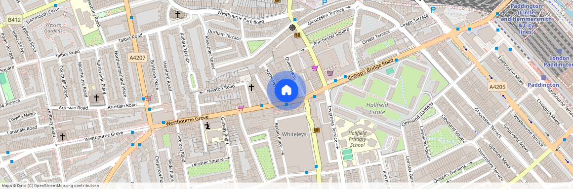 Bayswater Mansions, 10-12 Westbourne Grove, London