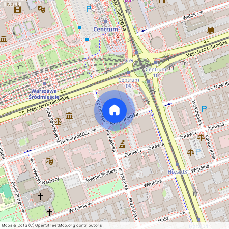 Warszawa Śródmieście, Poznańska