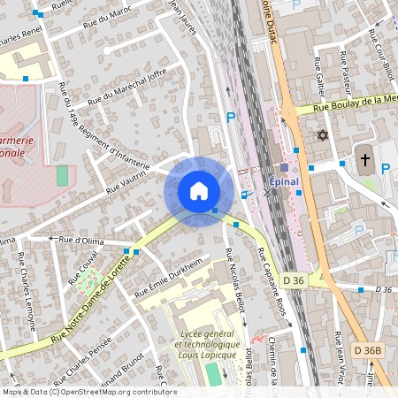 1 rue Vautrin, EPINAL, 88000