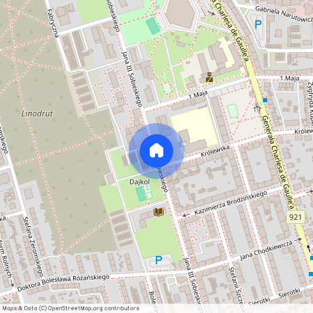 ul. Jana III Sobieskiego, Centrum Południe, Zabrze, śląskie