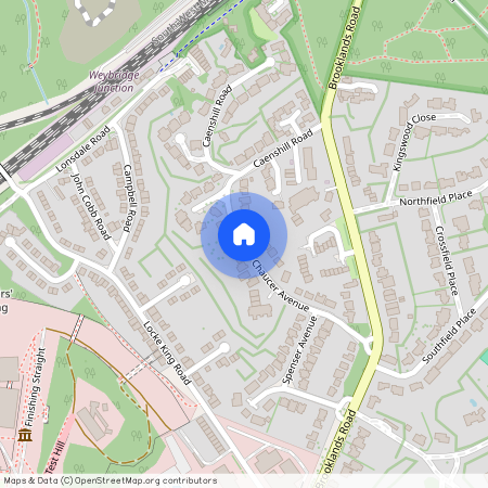 Caenshill House, Chaucer Avenue, Weybridge, KT13