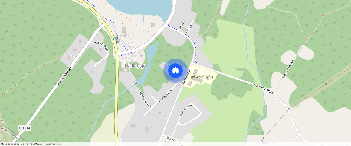 Lugna vägen, Hällingsjö