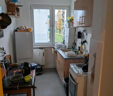 2-Zimmer-Wohnung in Merseburg West ab 01.01., voll möbliert - Foto 1