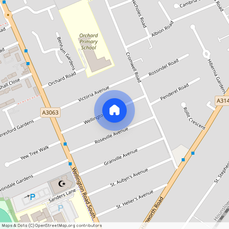 Wellington Avenue, Hounslow, TW3, London