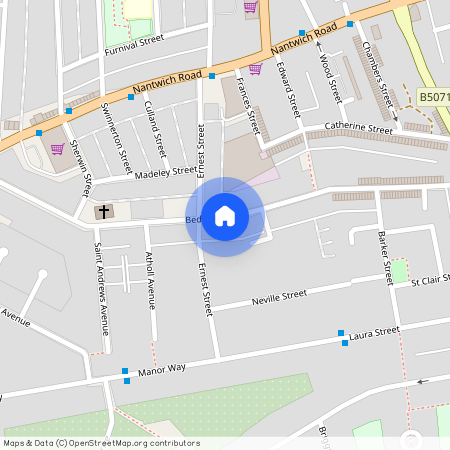 Room 2 @ 124 Bedford Street, Crewe, CW2