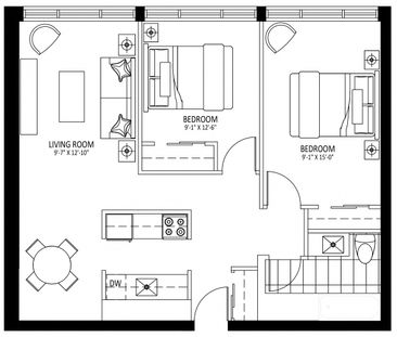 Britannia (2750A & B Marie) - 1 Bed Plan G - Photo 1