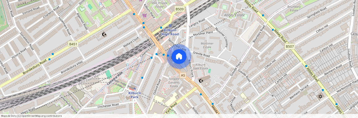 Greville Road, Kilburn, London, NW6