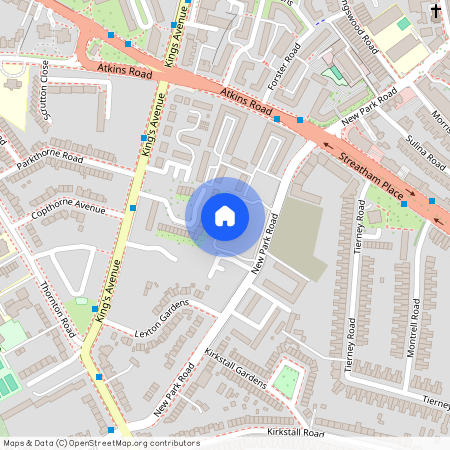 New Park Road, Clapham SW2