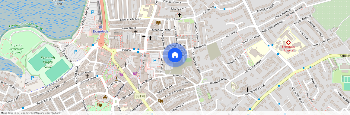 Victoria Place, Exmouth, EX8, Devon