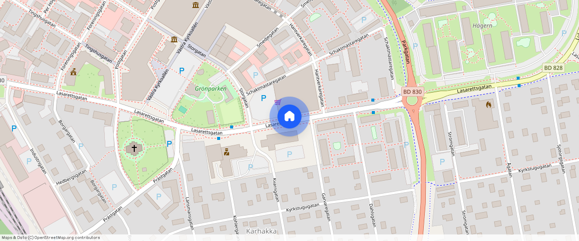 Lasarettsgatan, Gällivare