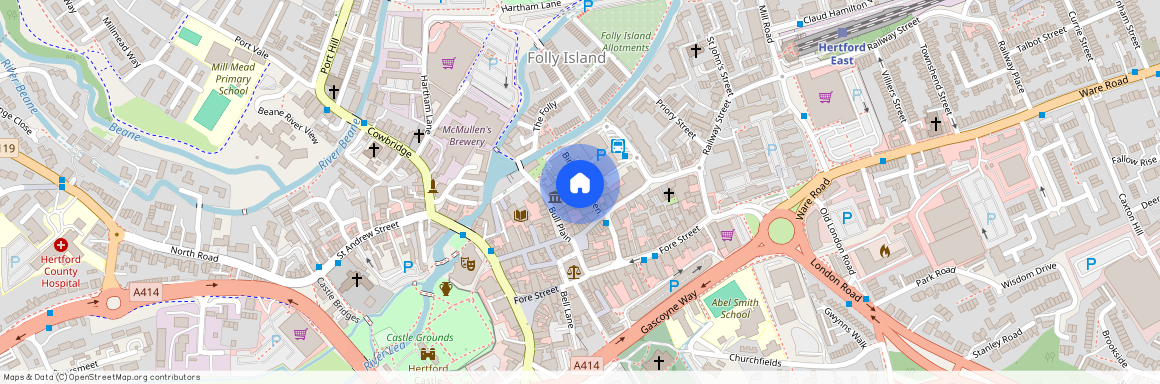 Bircherley Green, Hertford, Hertfordshire, SG14