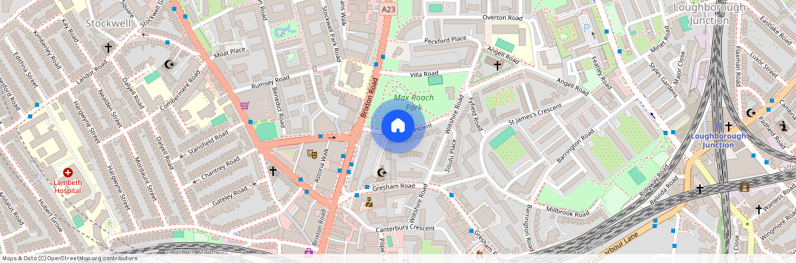 St Johns Crescent, SW9