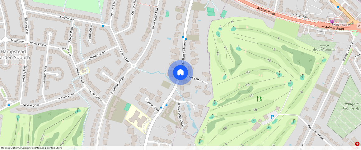 The Bishops Avenue, Hampstead, N2, London