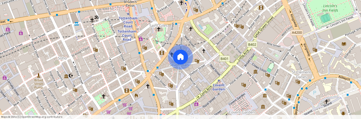 Seven Dials Court, 3 Shorts Gardens, London, WC2H 9AT