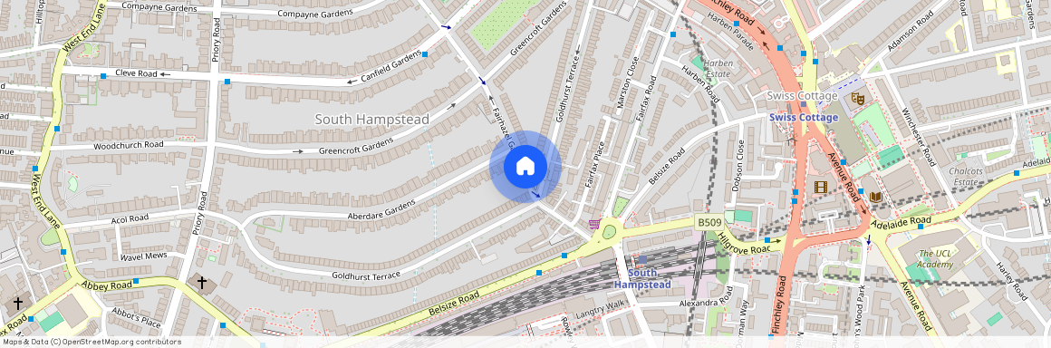 Fairhazel Gardens, South Hampstead, London