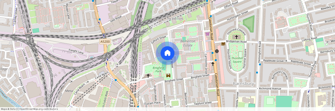 St Williams Court, Islington, Gifford Street, London, N1