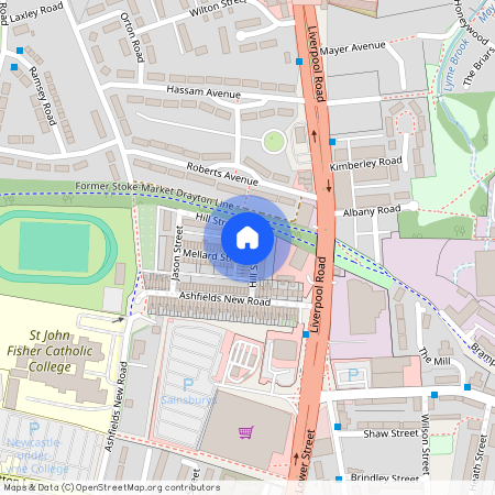 Hill Street, Newcastle-under-Lyme, ST5