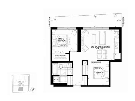 For Lease - 56 Annie Craig Drive Unit# 3902, Toronto, Ontario - Photo 5