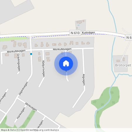 Hjortvägen, Haverdal