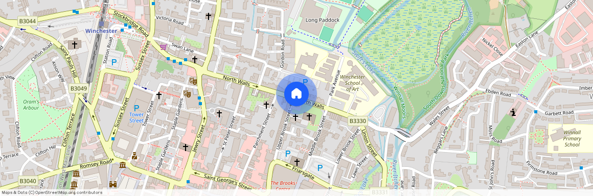 North Walls, Winchester, SO23