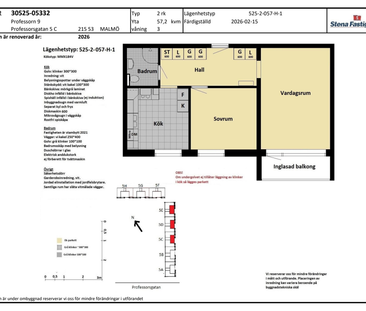 Professorsgatan 5C, Hermodsdal - Foto 6
