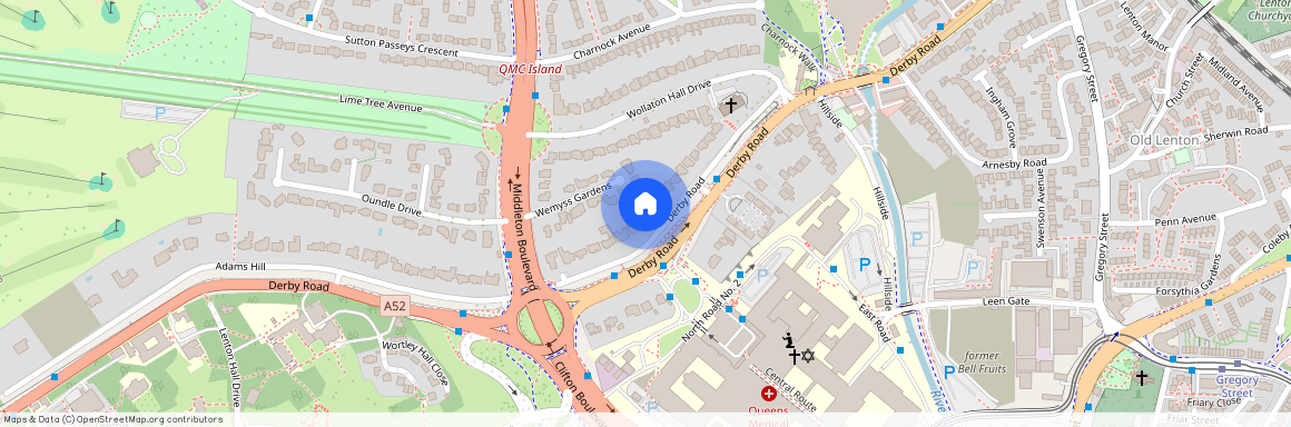 Derby Road, NG7 2GY, Nottingham