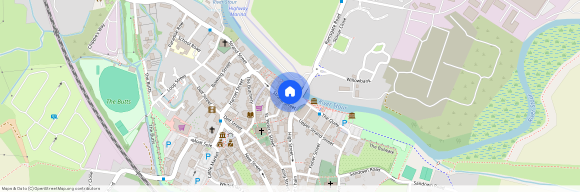 Fishermans Wharf, The Quay, Sandwich, Kent, CT13