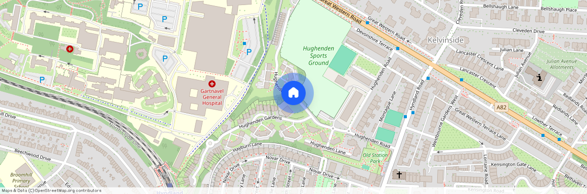 Hughenden Lane, Glasgow, G12