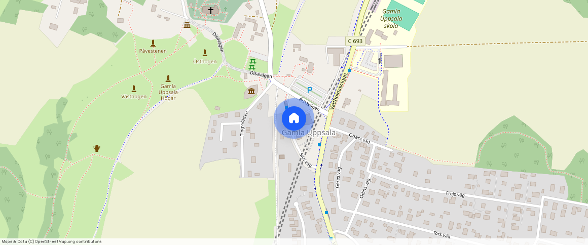 Vattholmavägen, Uppsala