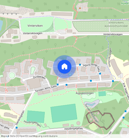 Sigurd Rings Gata **, Aspudden