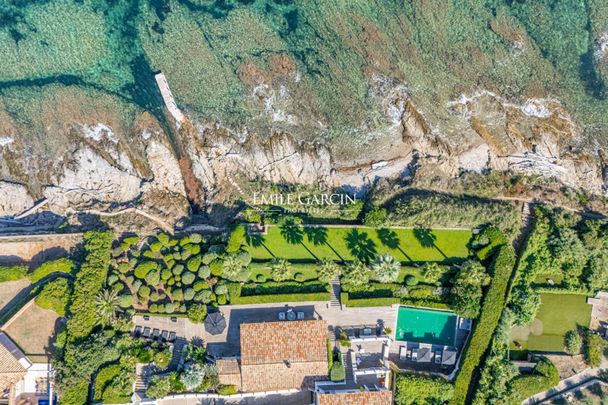 Villa pieds dans l'eau à la location - Saint-Tropez - Vue mer panoramique - Photo 1