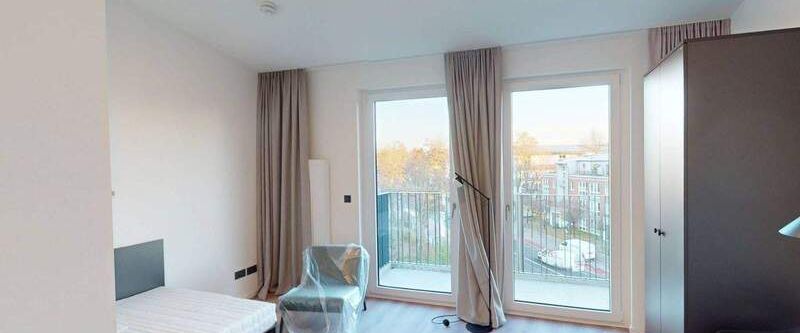 Dein Neustart in Berlin: 1-Zimmer-Apartment mit moderner Möblierung, EINBAUKÜCHE und BALKON - Foto 1