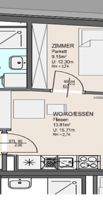 Graz- Geidorf: Ideal für Studenten und Stadtliebhaber!2-Zimmer-Wohnung - Photo 3