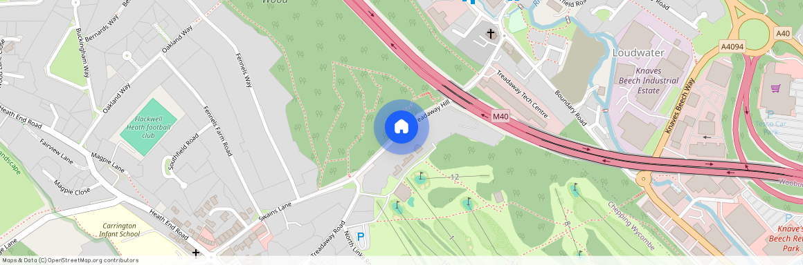 Treadaway Hill, Loudwater, High Wycombe, HP10