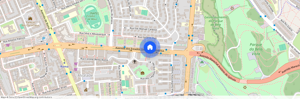 Avenida dos Estados Unidos da América, Lisbon, Lisbon 1700-175