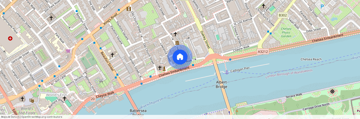 Cheyne Walk, Cheyne Walk, SW3