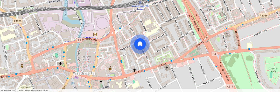 Tonsley Hill, Wandsworth, London